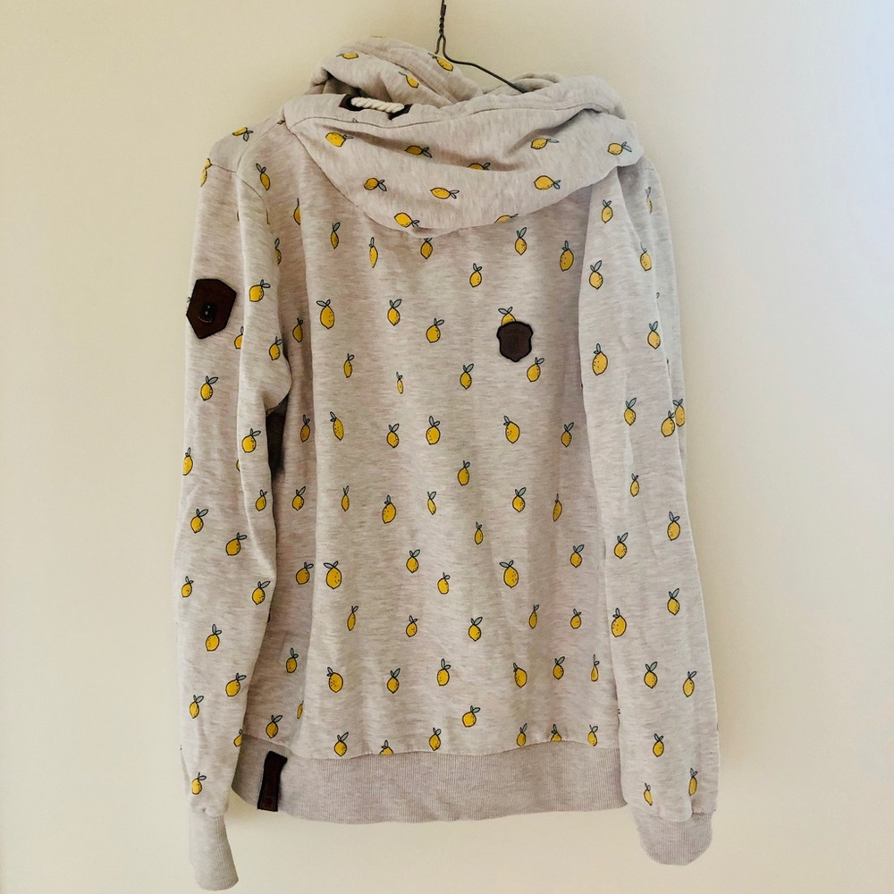 Naketano lemon print hoodie